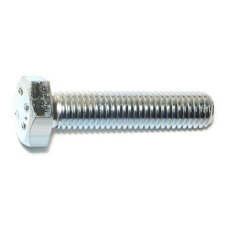 Class 8.8, M10-1.50 Hex Head Cap Screw, Zinc Plated Steel, 45 Mm L, 25 PK